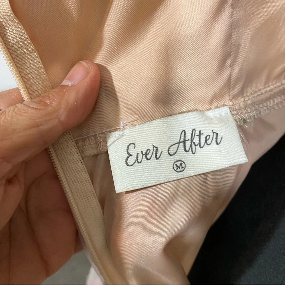 Ever After Dress Chic Floral Maxi Dress with Pink Accents - Picture 10 of 15